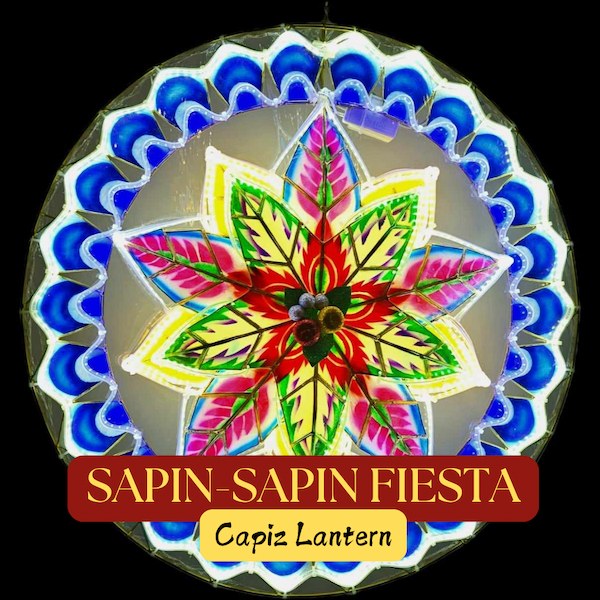 [PH-0170] Parol Sapin-Sapin Fiesta Capiz Lantern - 220v (25 inches / 63.5 cm)