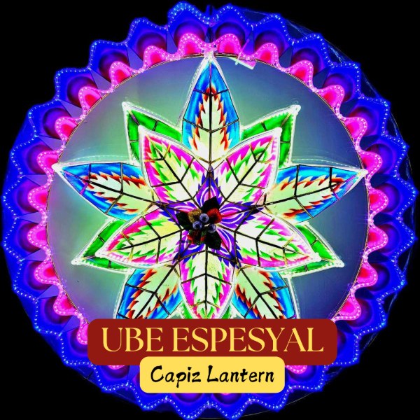 [PH-0173] Parol Saklub Ube Espesyal Capiz Lantern - 220v (25 inches / 63.5 cm)