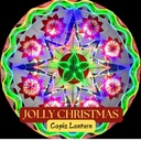 Parol Tala Jolly Christmas Capiz Lantern - 220v