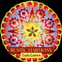 Parol Tala Rustic Harmony Capiz Lantern - 220v