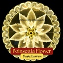 Parol Poinsettia Natural Capiz Lantern - 220v