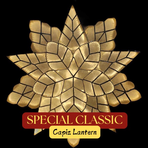 [PH-0206] Parol Special Capiz Lantern - 220v (30 inches / 76.25 cm)